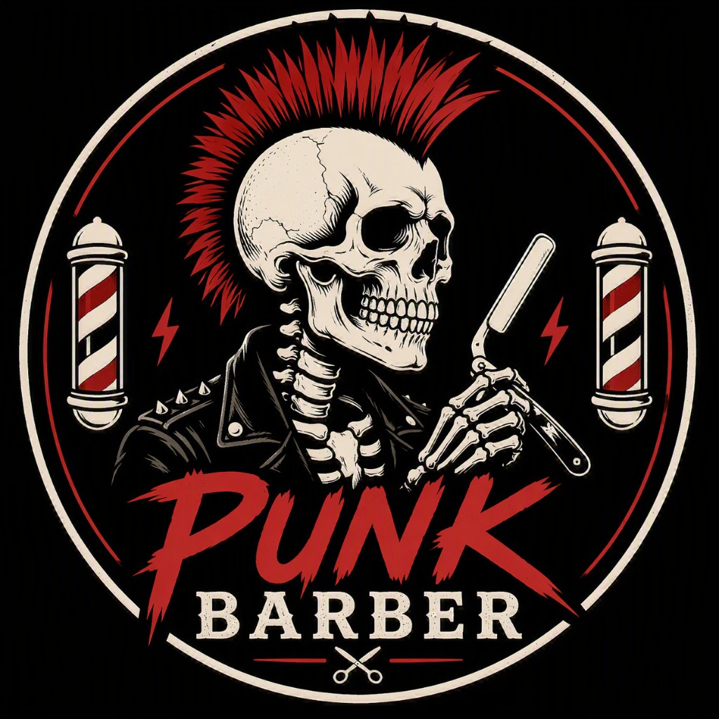 Punk Barber Logo